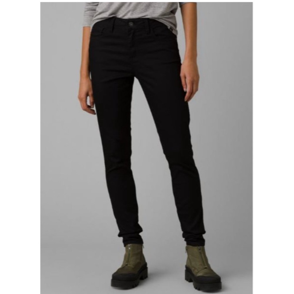 Prana Oday Jean Blackout Black Regular Inseam 30" Womens 4 NWT